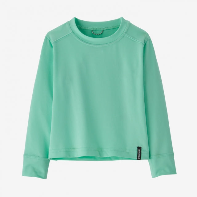 PATAGONIA Baby Long-Sleeved Capilene Silkweight T-Shirt Early Teal ELYT