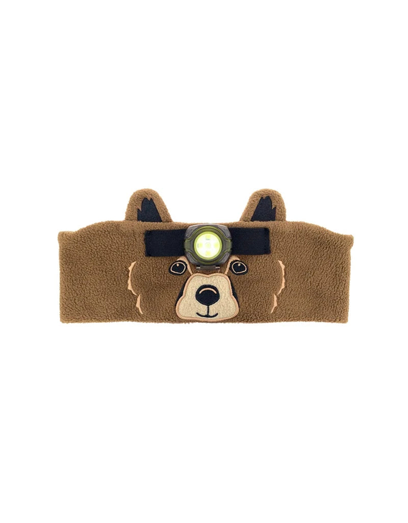 SUN COMPANY, INC. Wildlight Headband Headlamp Brown Bear