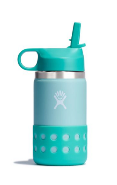 HYDRO FLASK 12 oz Kids Wide Mouth Straw Lid & Boot Dew