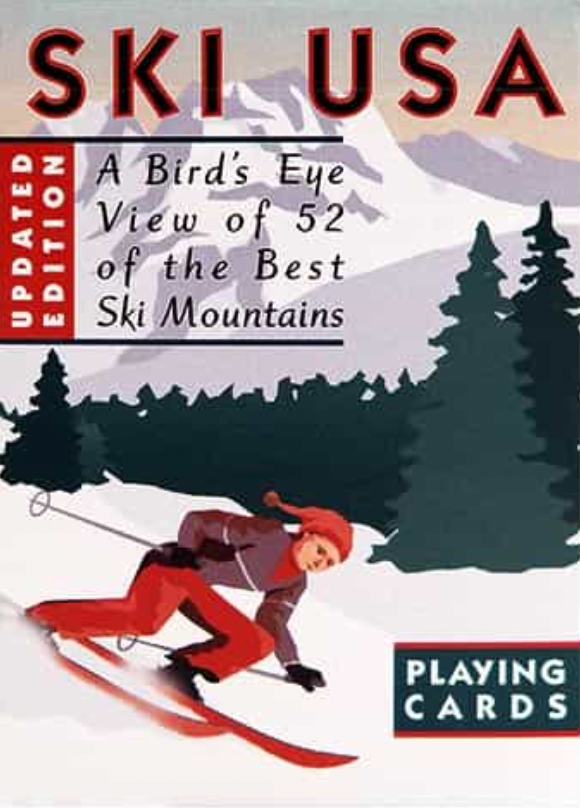 LIBERTY MOUNTAIN Playing Cards Ski USA