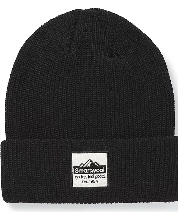 SMARTWOOL Smartwool Patch Beanie Black 001