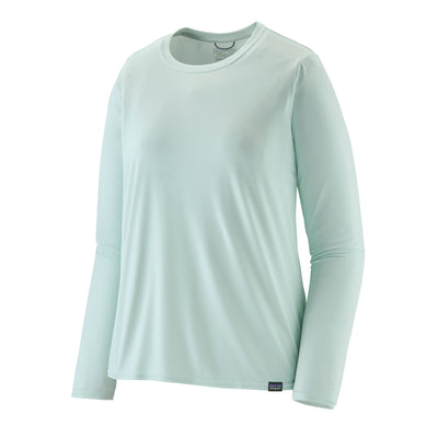 PATAGONIA Women's Long-Sleeved Capilene Cool Daily Shirt Wispy Green - Light Wispy Green X-Dye WGNX