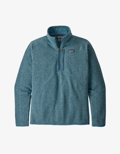 PATAGONIA Men's Better Sweater 1/4 Zip Pigeon Blue PGBE