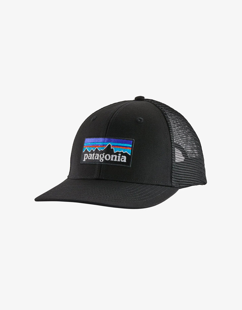 PATAGONIA P-6 Logo Trucker Hat Black BLK