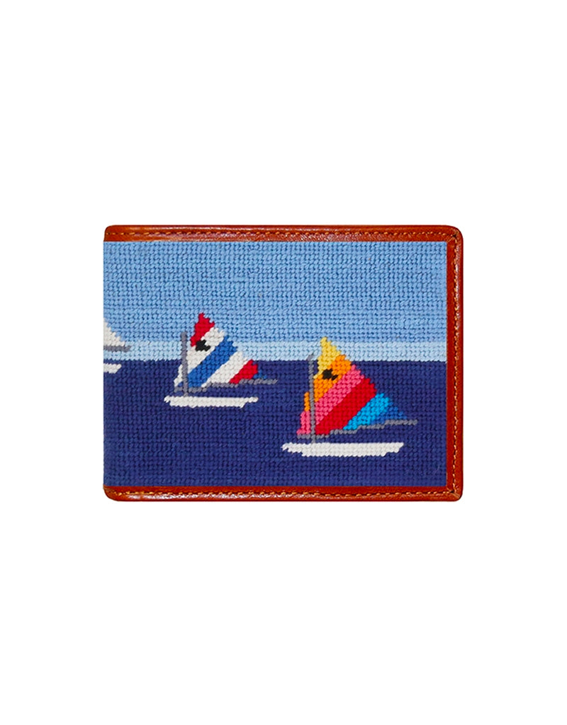 SMATHERS Needlepoint Bifold Wallet Daily Sailor
