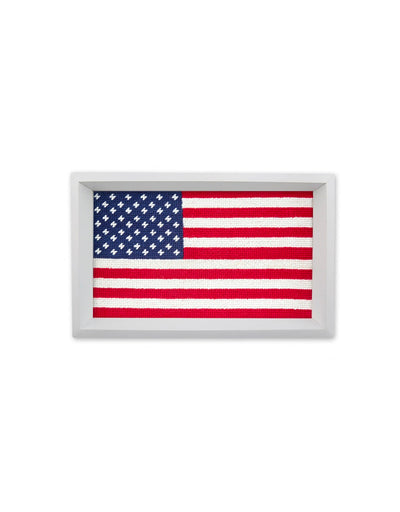 SMATHERS Valet Tray Big American Flag