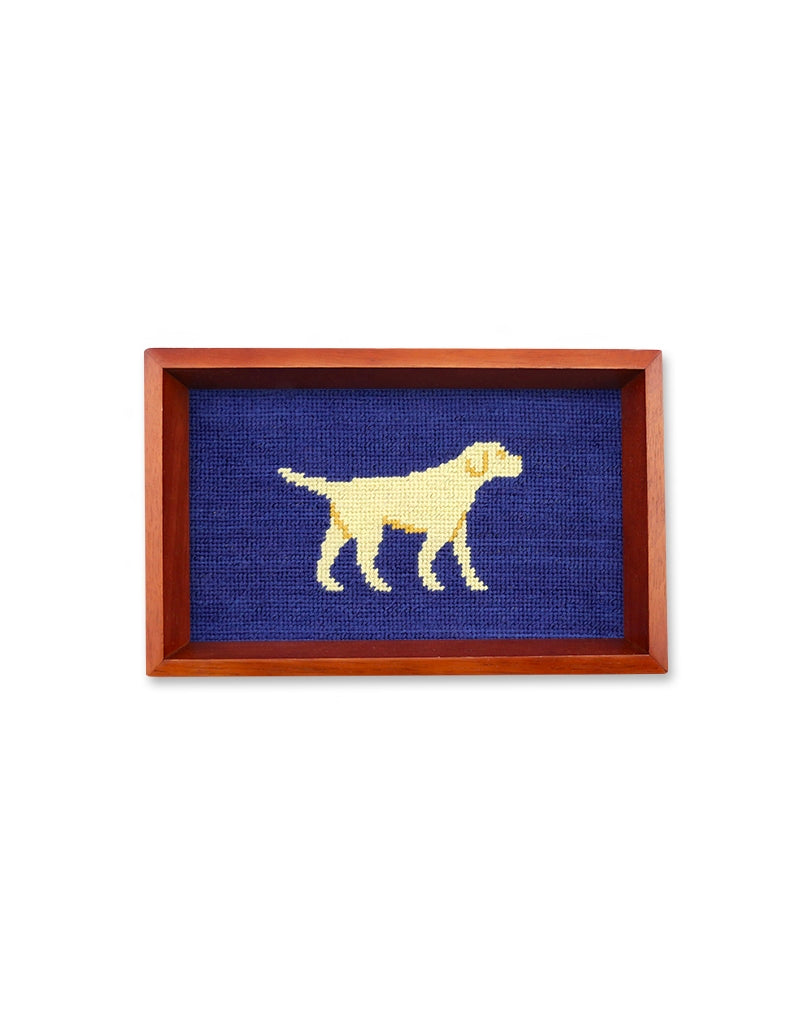 SMATHERS Valet Tray Yellow Lab