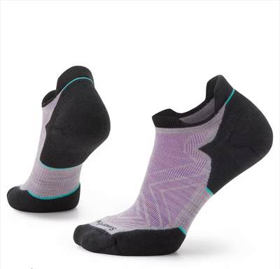 SMARTWOOL Women's Run TC Ankle Socks Purple Eclipse H76