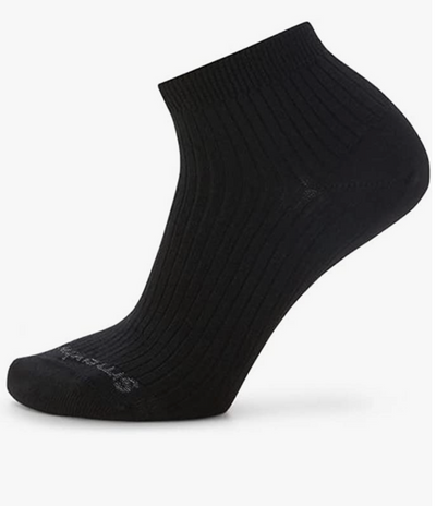 SMARTWOOL Women's EVD Texture Ankle Boot Socks Black 001