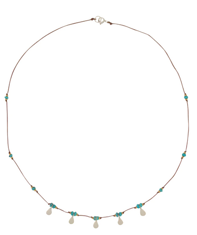 BRONWEN Isis Necklace Turquoise