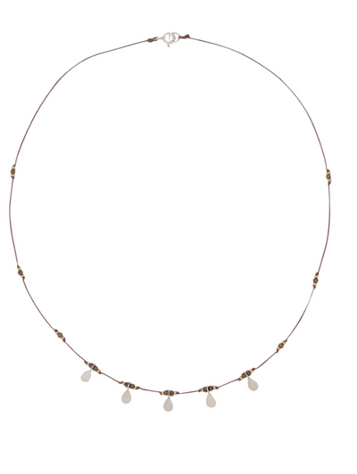 BRONWEN Isis Necklace Pyrite