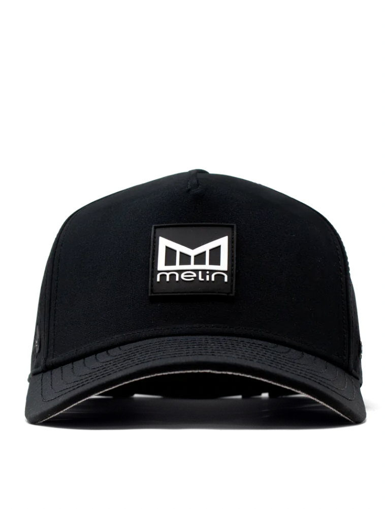 MELIN Hydro Odyssey Stacked Hat Black