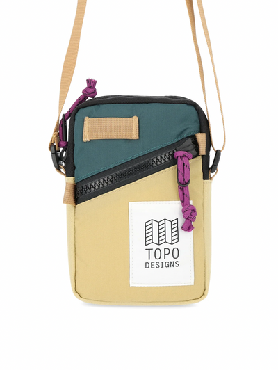 TOPO DESIGNS Mini Shoulder Bag Hemp/Botanic Green