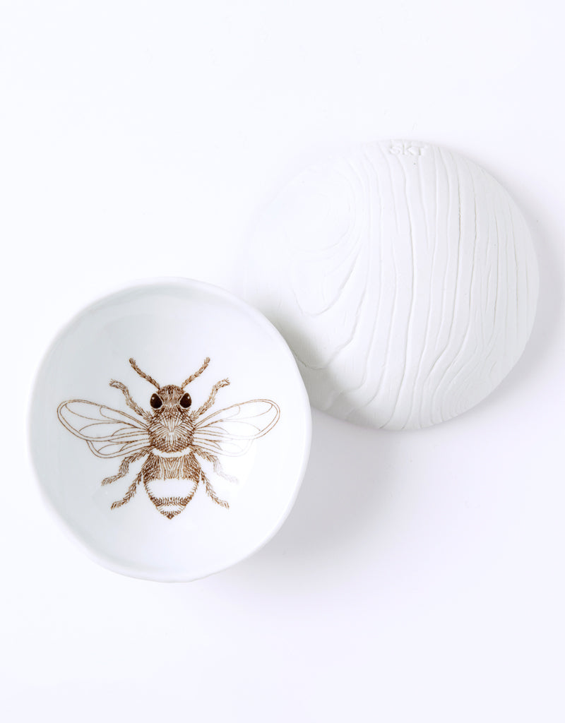 SKT CERAMICS Ceramic Catch All Bee