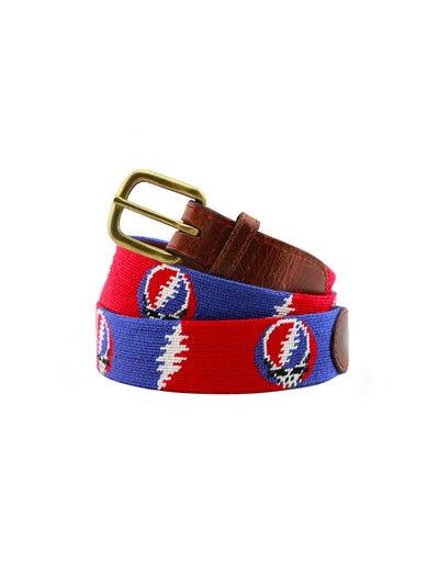 SMATHERS Needlepoint Belt Steal Your Face