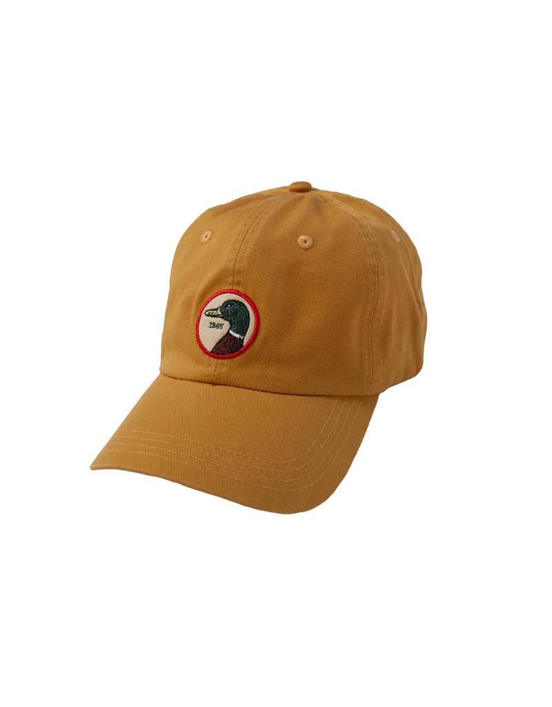 DUCK HEAD Circle Patch Twill Hat Gold