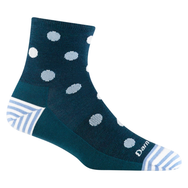 DARN TOUGH Women's Dottie Shorty LW Lifestyle Sock Dark Teal