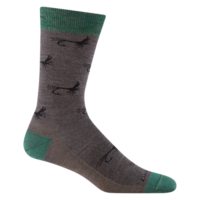 DARN TOUGH McFly Crew LW Lifestyle Sock Taupe