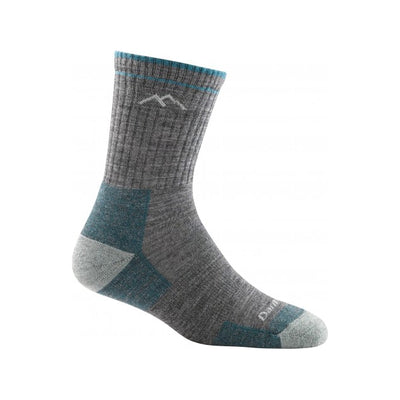 DARN TOUGH Women's Hiker Micro Crew MWC Hiking Sock Slate