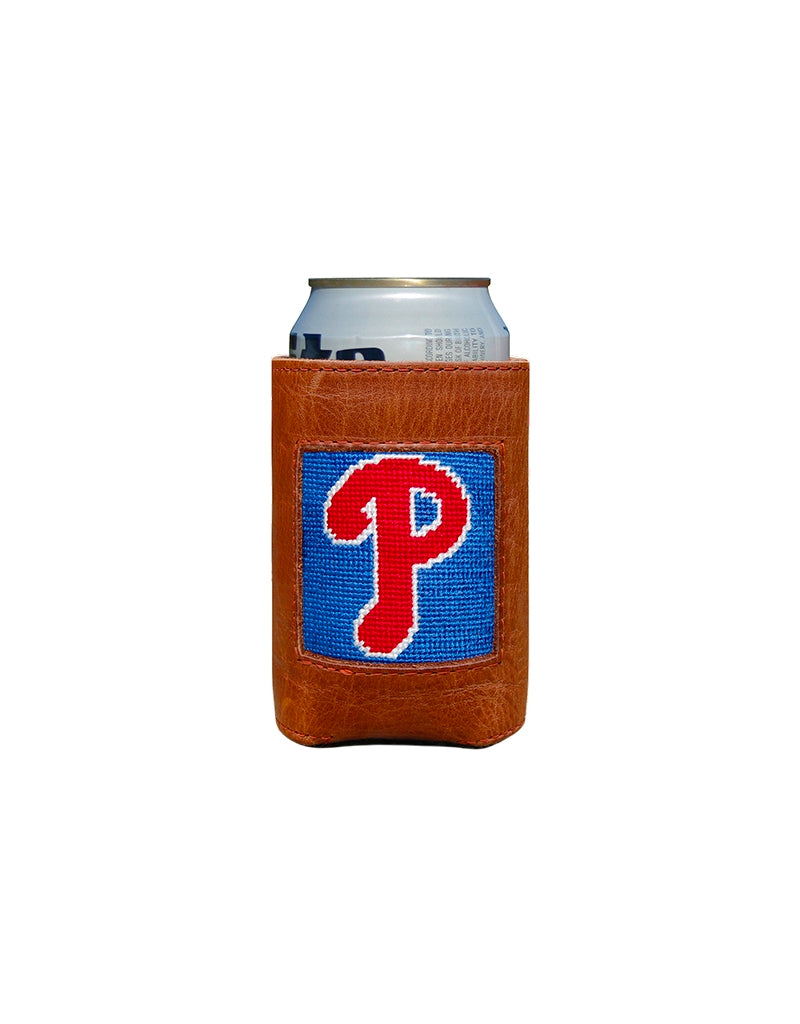 SMATHERS Needlepoint Can Cooler Phillies