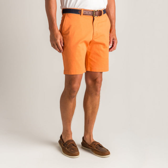 DUCK HEAD Men's 9" Gold School Chino Short Limestone Gray