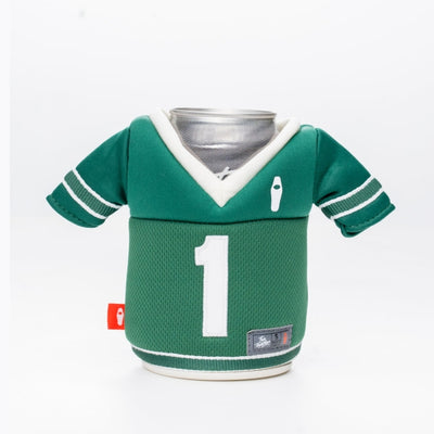 PUFFIN Beverage Jersey Forest Green/Sandy White