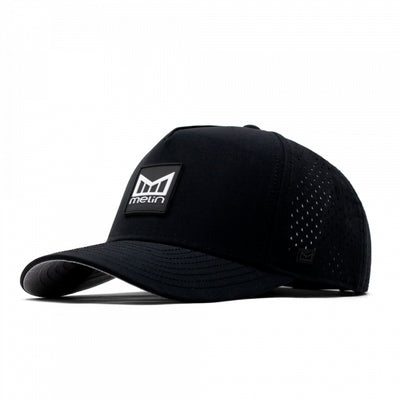 MELIN Hydro Odyssey Stacked Hat Black