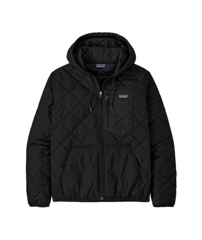 Men's Diamond Quilted Bomber Hoody