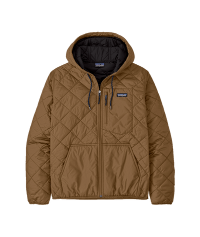 Men's Diamond Quilted Bomber Hoody