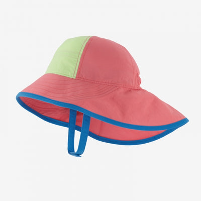 PATAGONIA Baby Block-the-Sun Hat Afternoon Pink AFNP