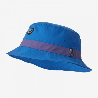 PATAGONIA Wavefarer Bucket Hat Fitz Roy Icon Bayou Blue FRBU