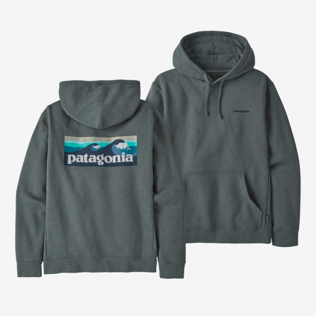 PATAGONIA Men's Boardshort Logo Uprisal Hoody Nouveau Green NUVG