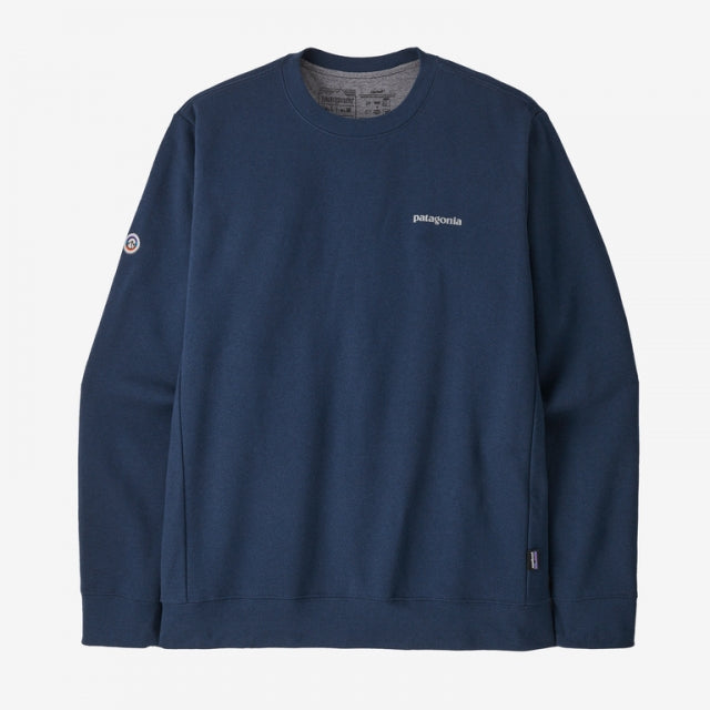 PATAGONIA Fitz Roy Icon Uprisal Crew Sweatshirt Lagom Blue LBE / M