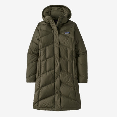 PATAGONIA Women's Down With It Parka Basin Green BSNG