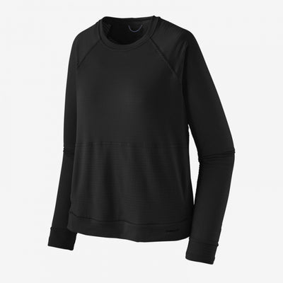 PATAGONIA Women's Long-Sleeved Capilene Thermal Crew Black BLK