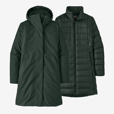 PATAGONIA Women's Tres 3-in-1 Parka Northern Green NORG