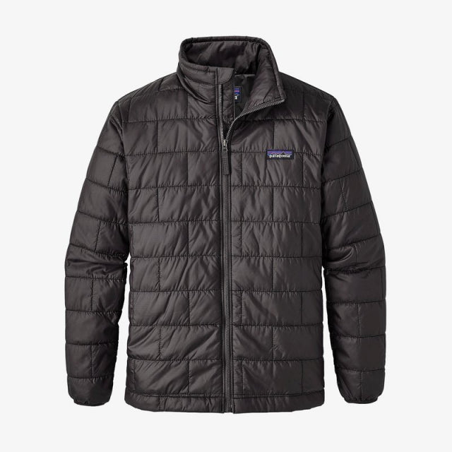 PATAGONIA Kids' Nano Puff Brick Quilt Jacket Black BLK