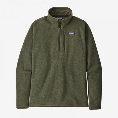 PATAGONIA Men's Better Sweater 1/4 Zip Industrial Green INDG