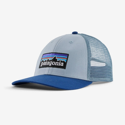 PATAGONIA Line Logo Ridge LoPro Trucker Hat Steam Blue STME