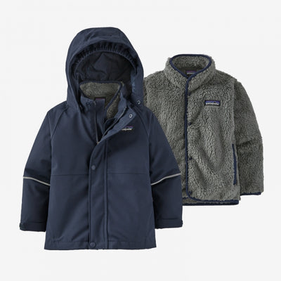 PATAGONIA Baby All Seasons 3-in-1 Jacket New Navy NENA