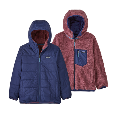 PATAGONIA Kids' Reversible Ready Freddy Hoody Sound Blue SNDB