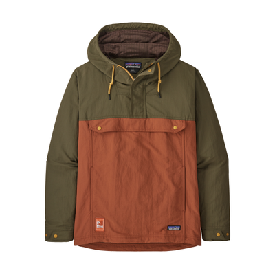 PATAGONIA Men's Isthmus Anorak GPIW Patch Sisu Brown GPAS