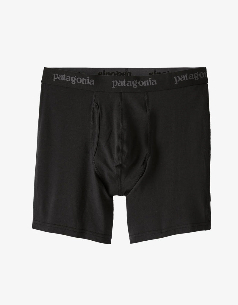 PATAGONIA Men's Essential Boxer Briefs - 6 in. Black BLK