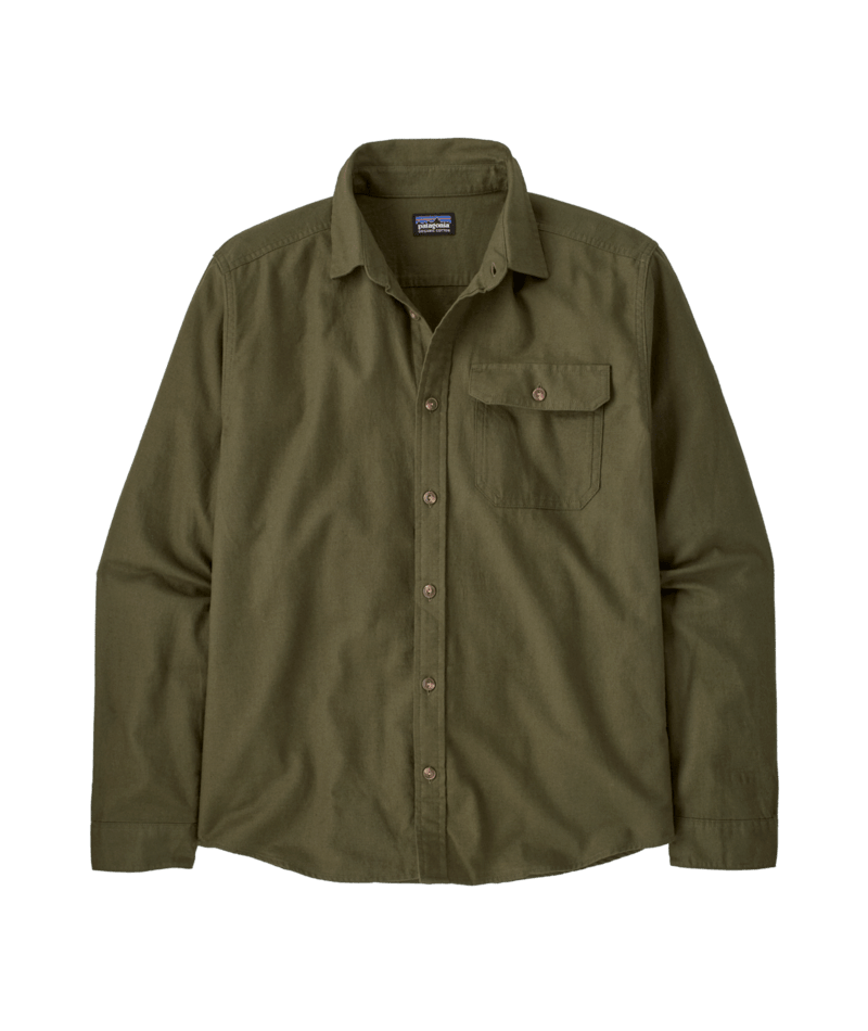 Men's Long-Sleeved Lightweight Fjord Flannel Shirt