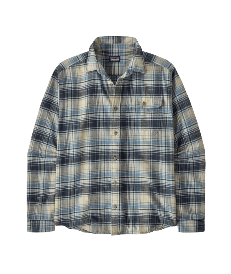 Men's Long-Sleeved Lightweight Fjord Flannel Shirt