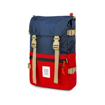 TOPO DESIGNS Rover Pack Classic Navy/Red