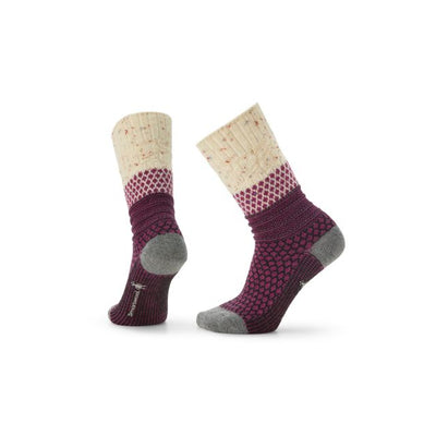 SMARTWOOL EVD Popcorn Cable Crew Socks ulti Donegal B88 / M