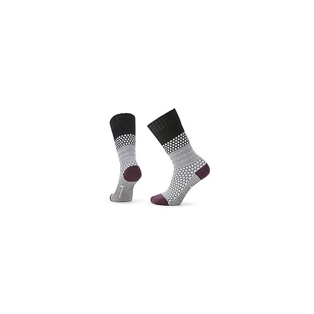 SMARTWOOL EVD Popcorn Cable Crew Socks Black 001