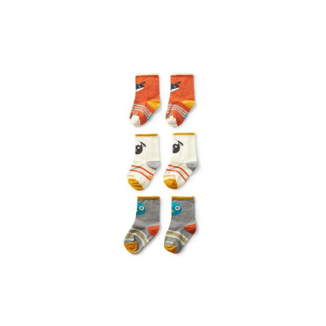 SMARTWOOL Toddler Trio Socks Lunar Gray E47