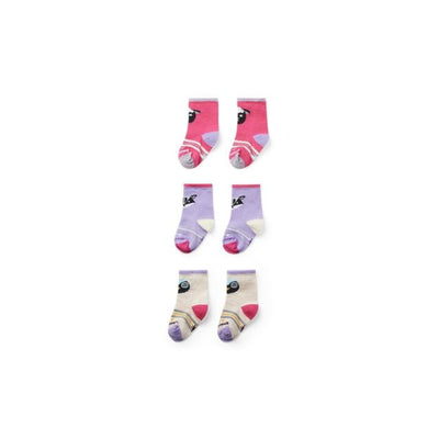 SMARTWOOL Toddler Trio Socks Power Pink L89